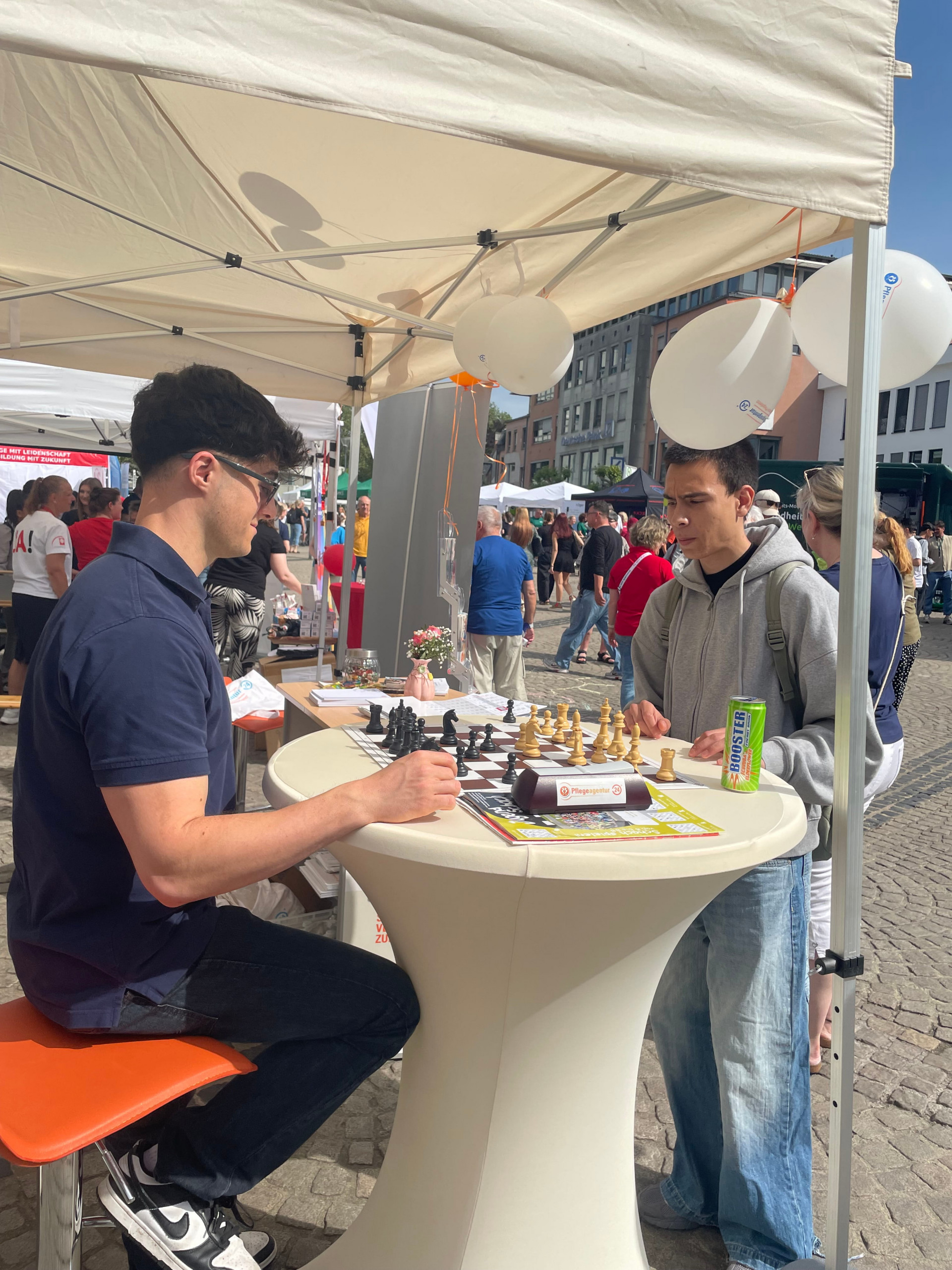 schach_aok Schach auf dem AOK Gesundheitstag