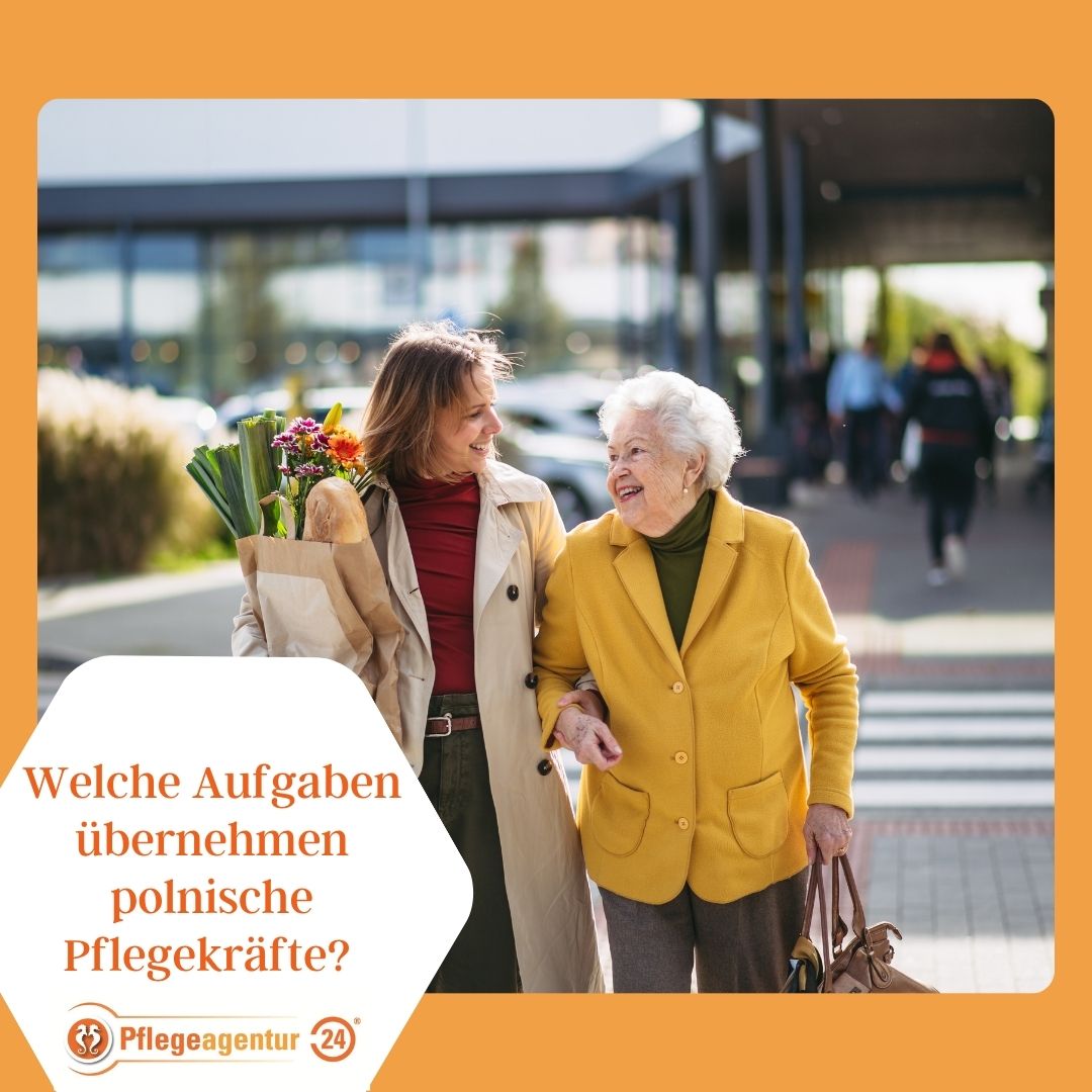 Aufgaben einer polnischen Pflegekraft